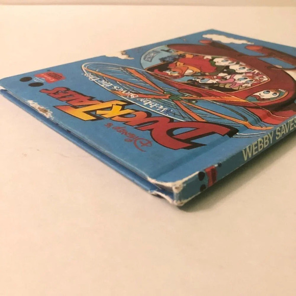 1989 DuckTales Webby Saves the Day Disneys Wonderful World of Reading - Picture 6 of 16